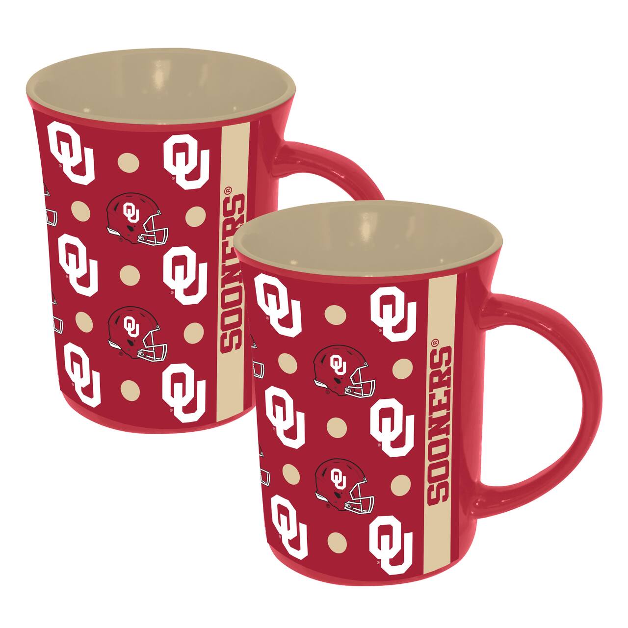 The Memory Company NCAA 15oz. Ceramic Line Up Mugs, 2ct.